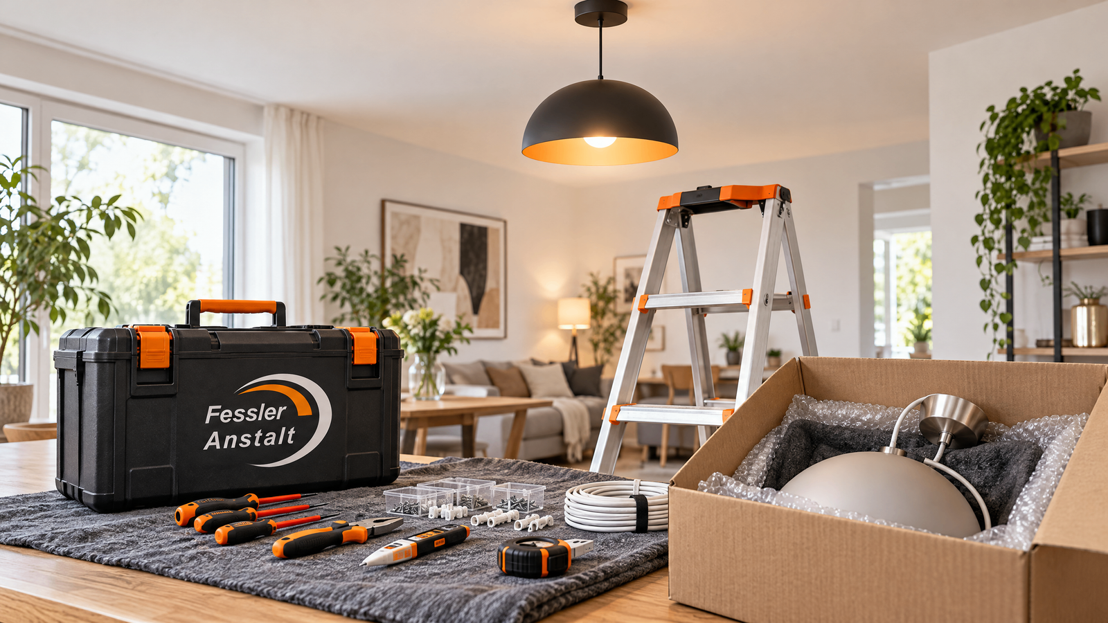 Montage in einer Wohnung